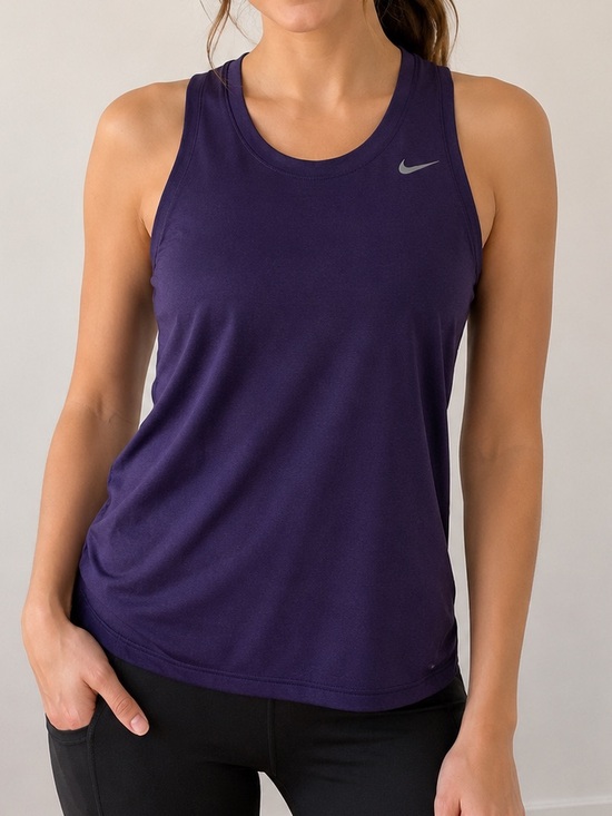 Nike Tops - Nike Dri-fit purple tank top M